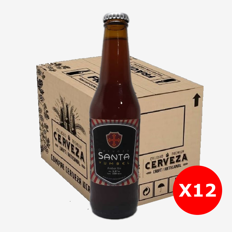 Pack 12 Amber Ale Santa yumbel