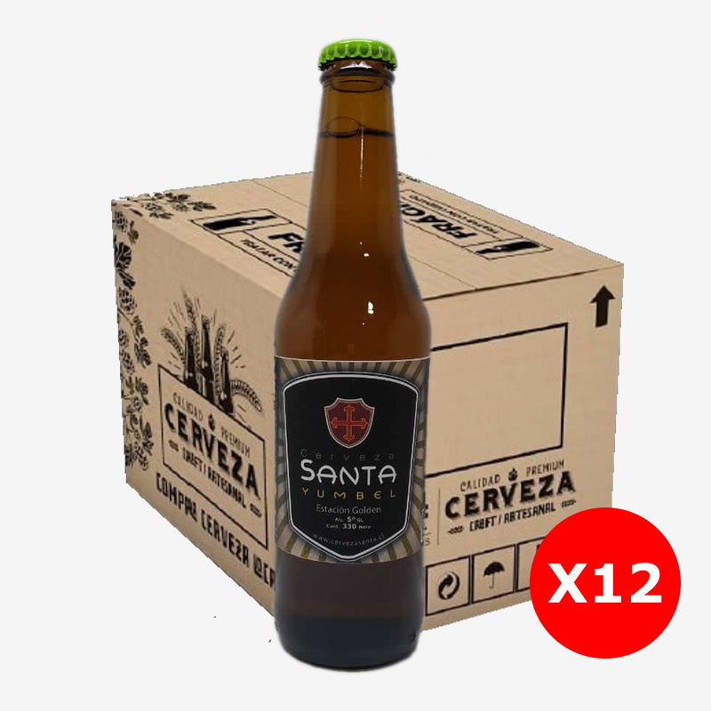 Pack 12 Estacion Golden Santa yumbel