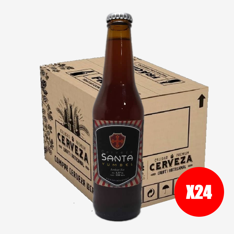 Pack 24 Amber Ale Santa yumbel